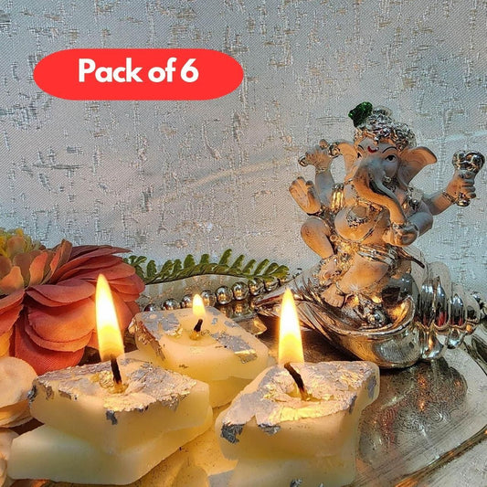 Kaju Katli Candle Pack of 6