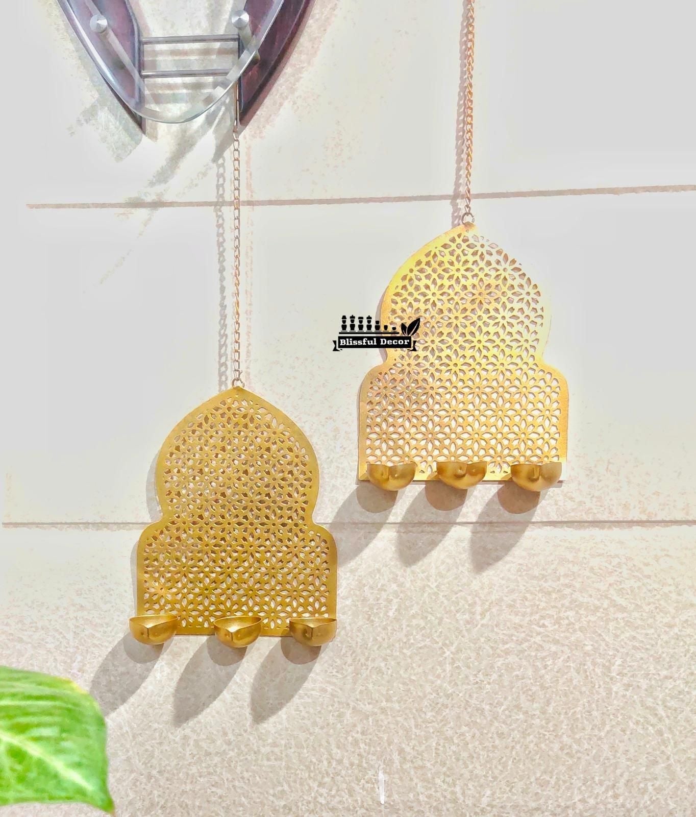 Hanging 3 Light Jhoraka 2 Pcs Set