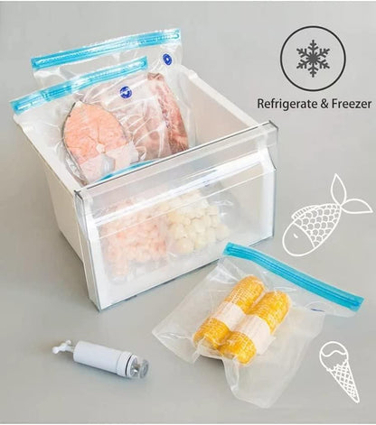 Vaccum Sealing Resealable food Vaccum Bags